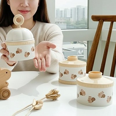 boite doseuse lait couvercle a anneaux