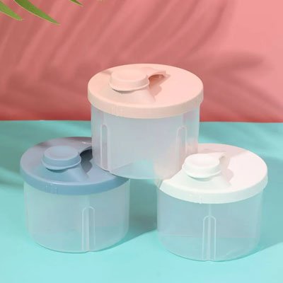 boite doseuse lait plusieurs couleurs