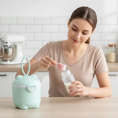 boite doseuse lait systeme de compartiments