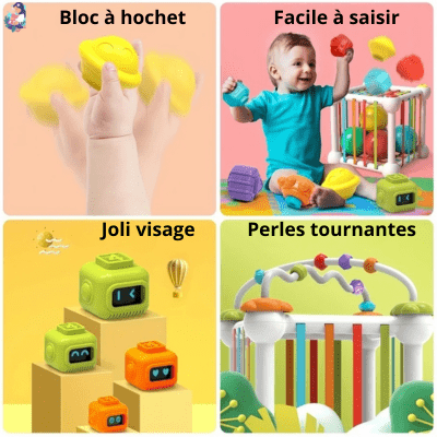 Boite magique Montessori BUSY LEARNERS™ - bebemam.com