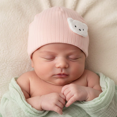 bonnet bebe coton naturel