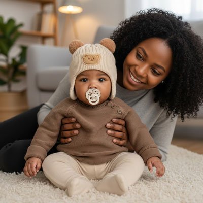 bonnet bebe design coreen tendance