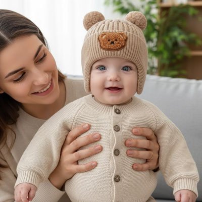 bonnet bebe resistance aux lavages repetes