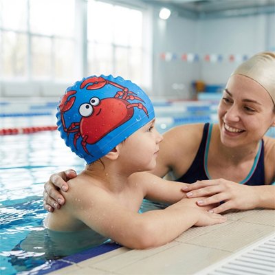 bonnet de bain enfant ajustement universel 