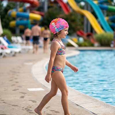 bonnet de bain enfant facile a enfiler