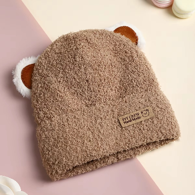 bonnets bebe marron