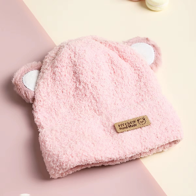 bonnets bebe rose
