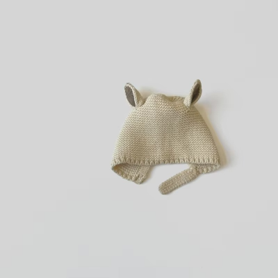bonnets bebes beiges