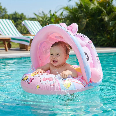 bouee bebe rose clair