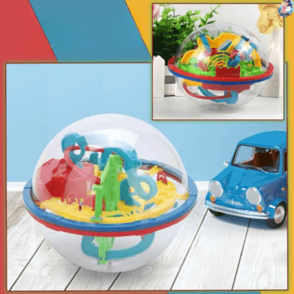 Boule labyrinthe magique en 3D MAZE BALL™ : Le défi qui captive petits et grands - bebemam.com