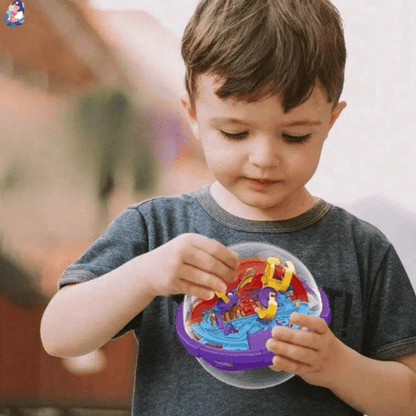 Boule labyrinthe magique en 3D MAZE BALL™ : Le défi qui captive petits et grands - bebemam.com