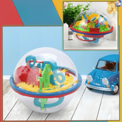 boule labyrinthe magique en 3D raisonnement spacial renforcee