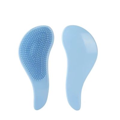 brosse a cheveux bleu