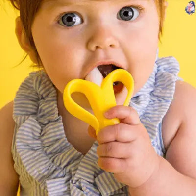 Brosse à dent bébé banane Safe Toddle™