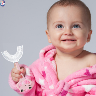 brosse a dent bebe brush favorise son autonomie