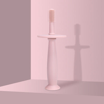 brosse a dent bebe mushie rose