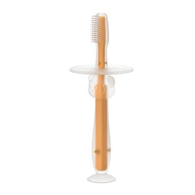 brosse a dent bebe orange