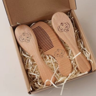 brosse cheveux pour bebe elephant