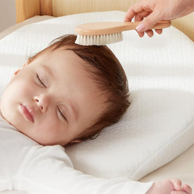 brosse cheveux pour bebe esthetique naturelle
