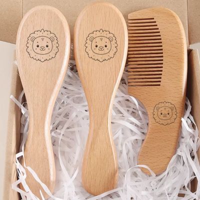 brosse cheveux pour bebe lion