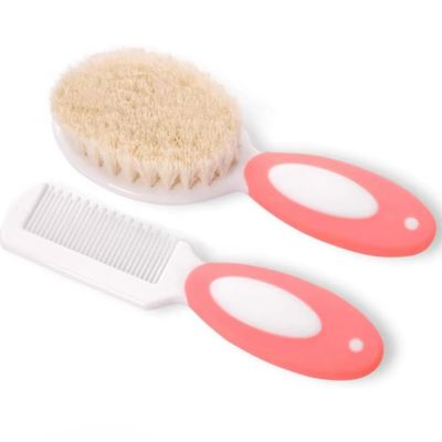 brosse cheveux pour bebe rose