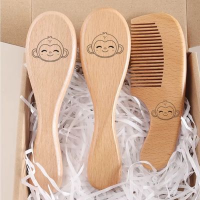 brosse cheveux pour bebe singe