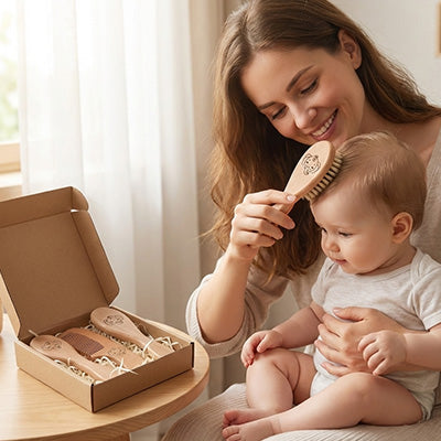 brosse cheveux pour bebe usage confortable par les parents
