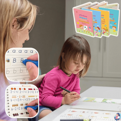 Cahier d'apprentissage MAGIEBOOK™ - bebemam.com