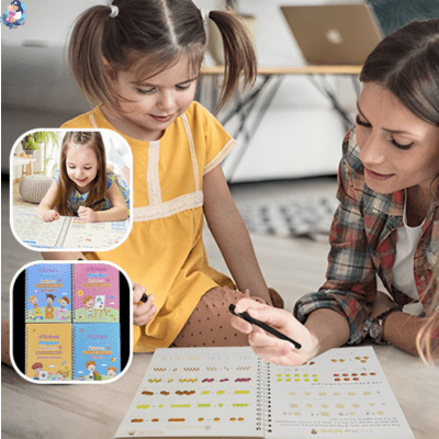 Cahier d'apprentissage MAGIEBOOK™ - bebemam.com