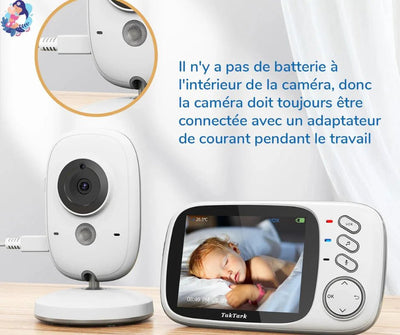 Caméra bébé BABYPHONE™ - bebemam.com