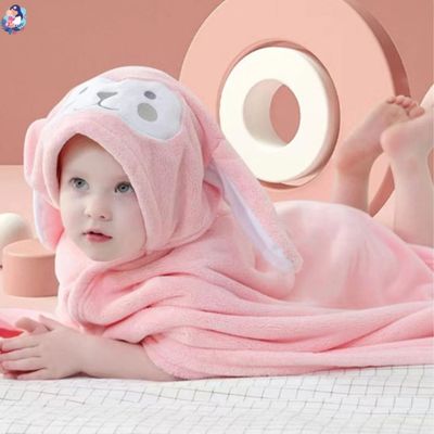 cape de bain bebe douceur absorbante capuche matelasse