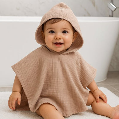 cape de bain bebe sechage rapide 