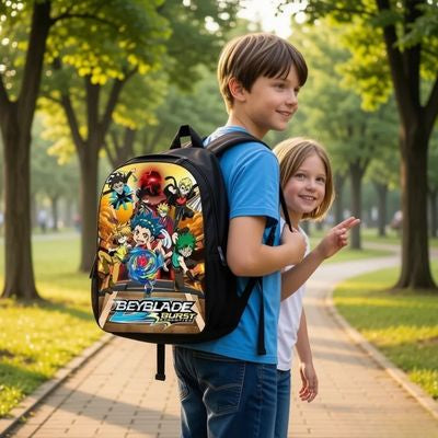cartable enfant anime beyblades optimal