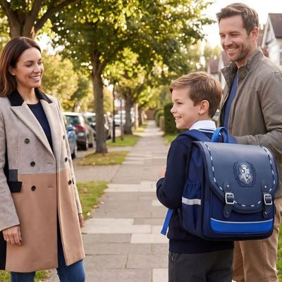 Cartable enfants d'école | Étanche et Fleuri