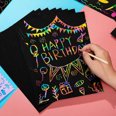 carte a gratter experience artistique