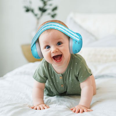 Casque anti bruit bébé | Turquoise