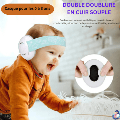 Casque anti bruit MUFFY BABY™ - bebemam.com