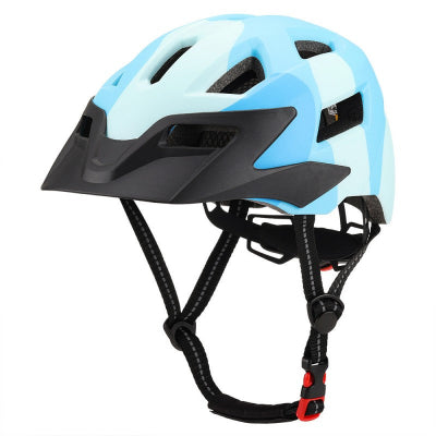casque velo enfant bleu ciel