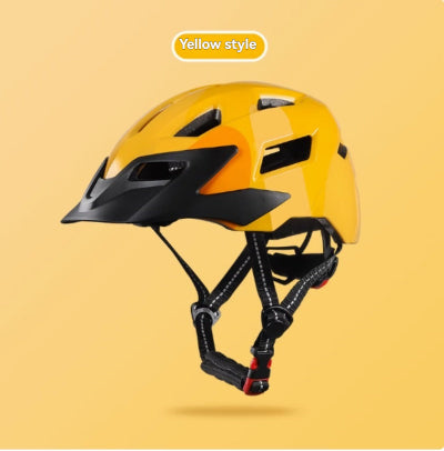 casque velo enfant jaune