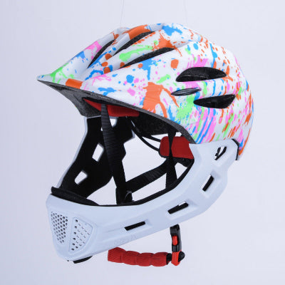 casque velo enfant smart bike blanc