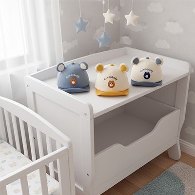 casquette bebe design animalier ludique