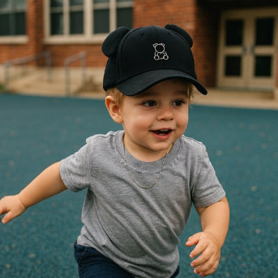 Casquette bebe visiere de protection