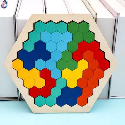 casse tete en bois tangram durable et ecologique