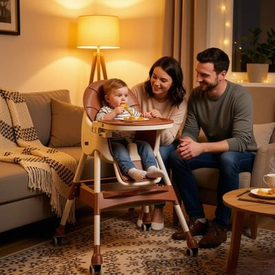 chaise haute bebe pliable confortable