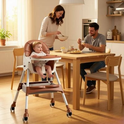 chaise haute bebe pliable pratique