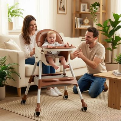 chaise haute bebe pliable stable