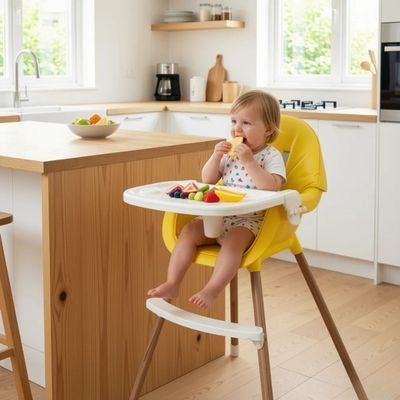 chaise haute evolutive bois