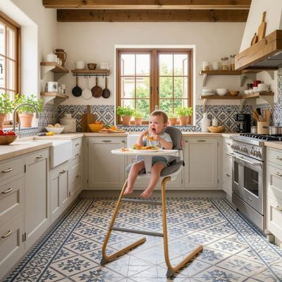 chaise haute evolutive en bois pliable