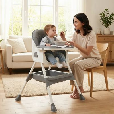 chaise haute evolutive nettoyage facile