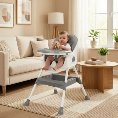 chaise haute evolutive stable solide